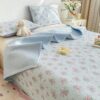 1pc A Class Knitted Double Layer Quilted Bedspread Fresh Ditsy Floral Pattern Soft And Comfortable Breathable For All Seasons Suitable For Bedroom Guest Room Dormitory Without Pillowcase And Insert main 3