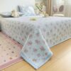 1pc A Class Knitted Double Layer Quilted Bedspread Fresh Ditsy Floral Pattern Soft And Comfortable Breathable For All Seasons Suitable For Bedroom Guest Room Dormitory Without Pillowcase And Insert main 5