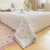 1pc A Grade Double Layer Printed Quilted Bed Cover Delicate Floral Pattern Soft Comfortable Breathable Suitable For All Seasons Bedroom Guest Room Dorm Pillow Case Insert Not Included main 5