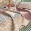 1pc Cloud Feel Quilted Double Layer Soft Bed Spread Modern Style Floral Pattern Comfortable Breathable 100 Polyester Skin Friendly For Nude Sleep Machine Washable Quilt Blanket And Bedspread 2 In 1 M (3)