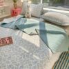 1pc Cloud Soft Quilted Double Layer Bedspread Modern Style Ditsy Floral Pattern Comfortable 100 Polyester Fabric For All Season Skin Friendly For Nude Sleep Machine Washable Multipurpose Use For Bedro (1)
