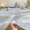 1pc Double Layer Floral Printed Quilted Bedspread Modern Style Soft Breathable All Season Use Machine Washable Suitable For Bedroom Bed Sofa Guest Room Hotel Dormitory Pillow Case Not Included main 1