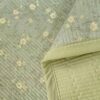 1pc Grade A Knitted Double Layer Ditsy Floral Padded Bedspread Soft Breathable Skin Friendly Suitable For Bedroom Guest Room Dormitory Pillow Case And Pillow Not Included main 7