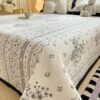 1pc Quilted Knitted Cloud Printed Comforter Modern Style Floral Pattern Soft Breathable All Season Use Bedding Quilt Machine Washable Suitable For Bedroom Guest Room Hotel Bed Sofa Camping Pillow Cas (1)