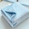 Washed Cotton Quilted Comforter Floral Soft Breathable Quilt for Bed Sofa Room