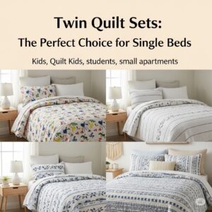 Twin Quilt Sets: The Perfect Choice for Single Beds