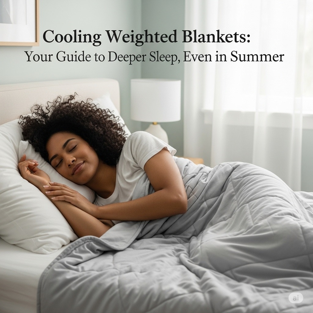 Cooling Weighted Blankets: Your Guide to Deeper Sleep, Even in Summer